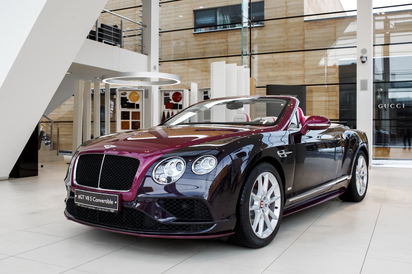 УНИКАЛЬНЫЙ BENTLEY CONTINENTAL GT V8             MAGENTA EDITION - изображение 080218Bentley_0281 на luxuryselection.ru!