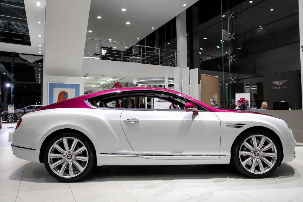 УНИКАЛЬНЫЙ BENTLEY CONTINENTAL GT V8             MAGENTA EDITION - изображение IMG-025 на luxuryselection.ru!