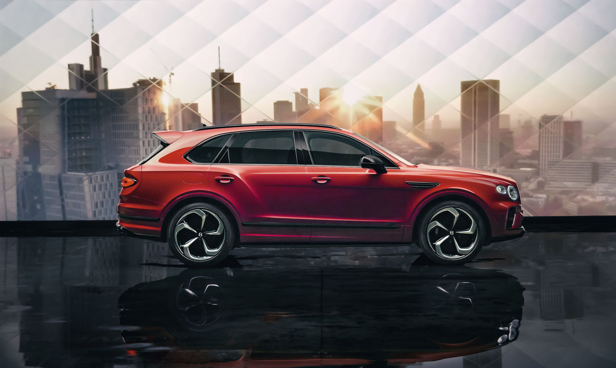 BENTLEY BENTAYGA S - изображение Imagery_Bentayga_S_Exterior_Side_Profile_CMYK на luxuryselection.ru!